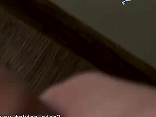 cute student deepthroats photographer's cock in homemade missionary fuck