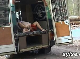 Can Three British Nurses Handle The Doctor's Outdoor Orgy With Assfucking And Flashing In Public?