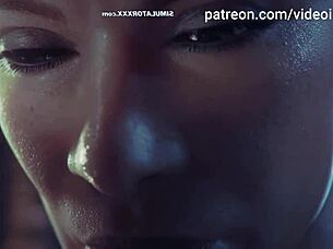 Lara Croft Teased by Futanari Cock in 3D