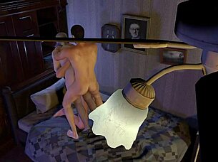 Sexy Milf Hints At A Rough Threesome With Anal And Blowjob In 3d Hentai