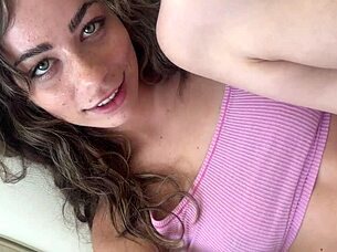 I had sweet sex with my little 18+ step sister Renee Rose in our household fantasy with Scott Stark.