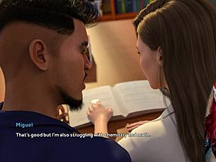 College Student Feels Intense Pleasure in White Stockings