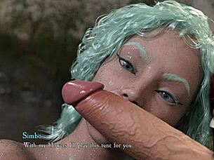 Having sex with an attractive woman