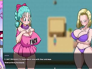Dragon Ball Bulma's balls part 1 so sexy 😍