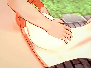 Genshin Impact yaoi story with Tartaglia and Chongyun in a romantic encounter.