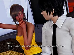 Moje skutečná touha 47 s indickými tématy v anime kresleném hentai stylu