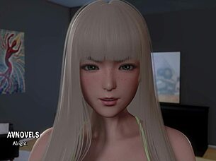 my friend learns bathing alone