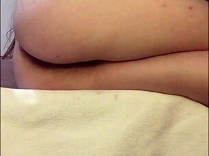 Look at my hairy pussy pulsing close up, real teen 18+ orgasm without hands