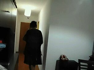 Milf sucks big cocks while getting ass fucked in group scene