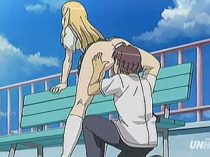 Hentai - Booty Student Get Horny At College Uncensored Subtitled