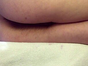 Look at my hairy pussy pulsing close up, real teen 18+ orgasm without hands