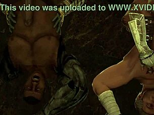 Why does Kano dominate Johnny Cage in Mortal Kombat gay sex?