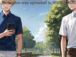 she says, 'come join me, boys, for some fun with your stepmom.'