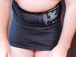 twerking big white ass crossdresser sissy amateur gay