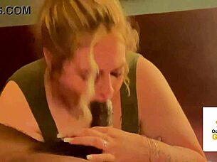 Step sister tries deepthroat challenge