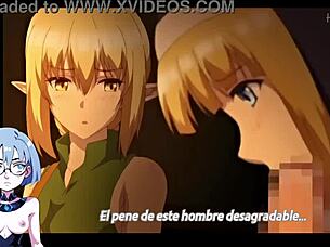 Check out this isekai harem with futanari and big tits