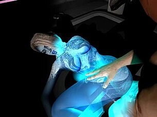 cortana enjoys the scene in this 3d hentai uncensored sfm animation