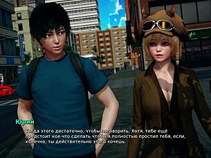 Watch this fantastic four-way creampie blowjob session