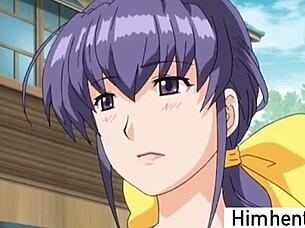 Have you seen my stepmom's huge tits in this uncensored hentai?