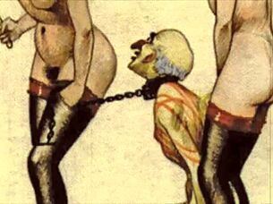 exploring vintage erotic art from old cartoons