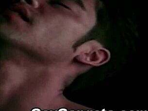 Interracial gay group sex happens in the gym with young ebony guys