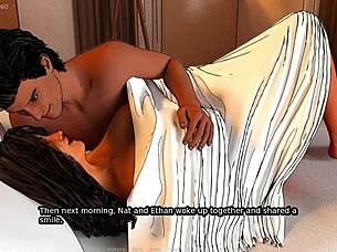 kinky hotwife tells husband about getting fucked by another man the night before