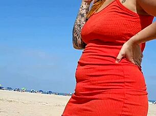 he asked for a blowjob on the beach 😏