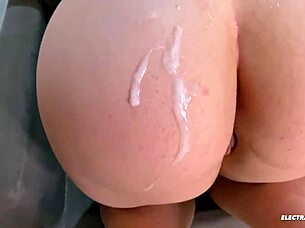 I'm eating the maid, and if she provokes me, I'll put my cock in her