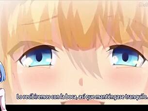 Check out this isekai harem with futanari and big tits