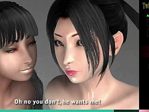 No joke, these hot twin succubi in episode 16 are begging for cumshots!