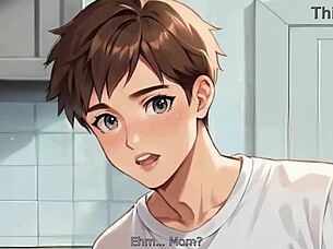 she says, 'come join me, boys, for some fun with your stepmom.'