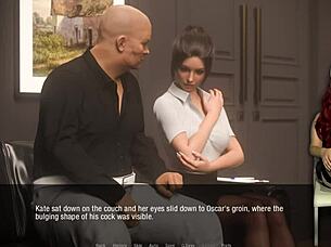 why does kate 28 flash her big tits in secretary roleplay?