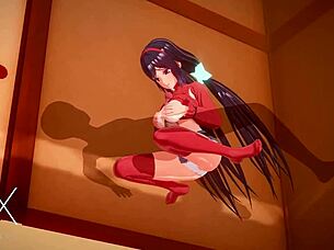 Miluju anime hentai kde Mita šuká v různejch pozicích a fouká