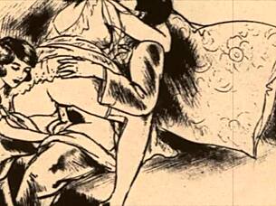 exploring vintage erotic art from old cartoons