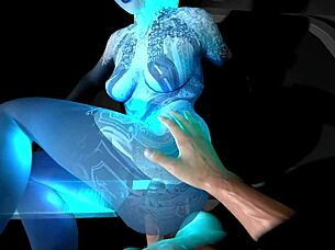 cortana enjoys the scene in this 3d hentai uncensored sfm animation