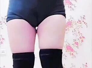 twerking big white ass crossdresser sissy amateur gay