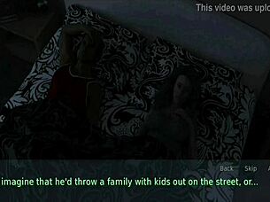 In this 3D game, a wife and her stepmother explore family dynamics part 109