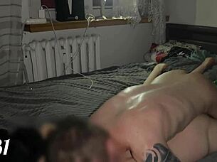 Natural tits bounce as boss fucks me to orgasm! 😈