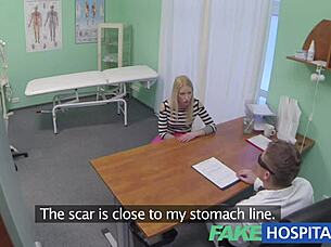 Fake Hospital Blonde Gets Doctor's Treatment