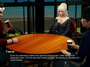 Watch this fantastic four-way creampie blowjob session