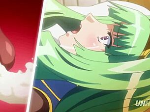 Whoa! Hentai creampie floods same pussy 100 times!