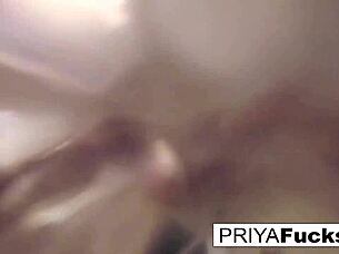 sexy busty milf priya rai masturbates