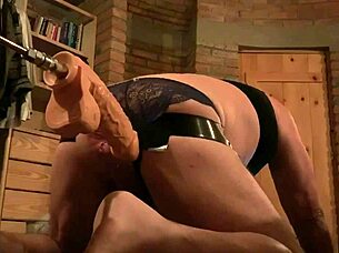 big white dildo fucks my big white ass