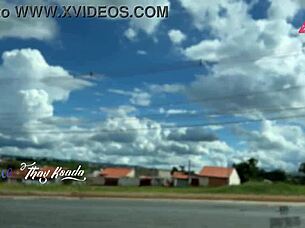 we fucked in the street and he creampied me