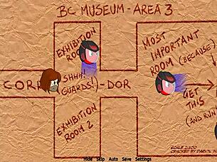 Sexy Ninja Feels Intense Pleasure