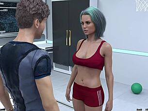 Stranded In Space 114: Basketball Match Against Femdom Mistress!