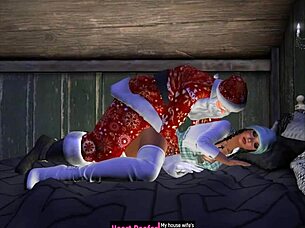 did santa use the back door this christmas?