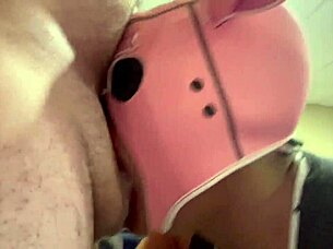 black pig facefucks drooling throat in degrading roleplay