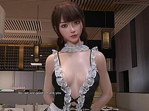 Overwhelming Desire For Best Sex In Restaurant Bathroom With Shaved Pussy