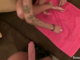 Can This German Teen Give The Perfect Footjob In POV?